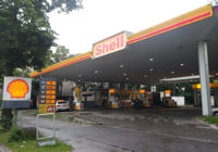 Shell-Tankstelle als Geldautomat