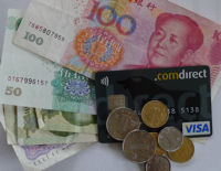 Geld abheben in China mit Comdirect