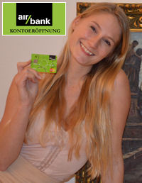 Julinka mit AirBank Karte