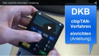 DKB chipTAN einrichten