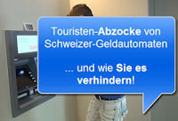 Geld abheben Schweiz Automat