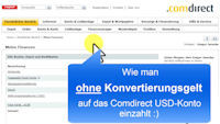 Comdirect Fremdwährungskonto