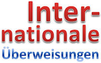 internationale Überweisungen