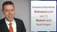 Rahmenkredit strategisch
