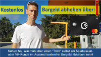 Curve Bargeld abheben