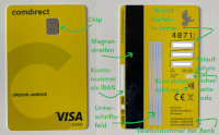 Comdirect Visa Debit Card