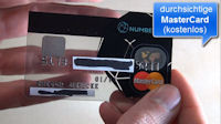 Number26: transparent MasterCard