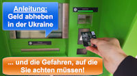 Withdrawing money in Ukraine
