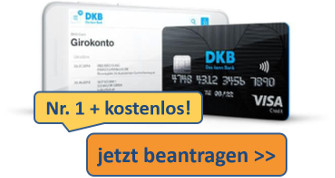 kostenloses DKB-Konto mit gebührenfreier Kreditkarte beantragen
